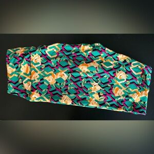 LuLaRoe Colorful Geometric Patterned OS Leggings
